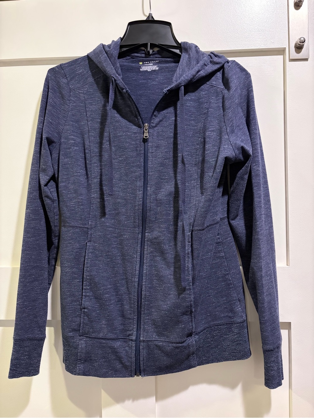 tek gear Navy Full-Zip Hooded Utility Jacket
